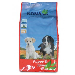 Konacorn hond Junior menu 10kg